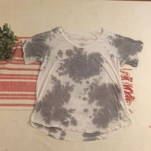 American Eagle: S: Neutral tie dye T-shirt